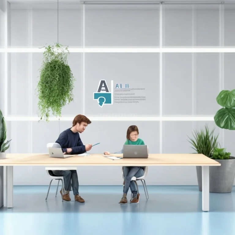 Interactive AI chatbot interface